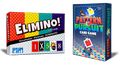 Elimino game box and Pattern Pursuit game box